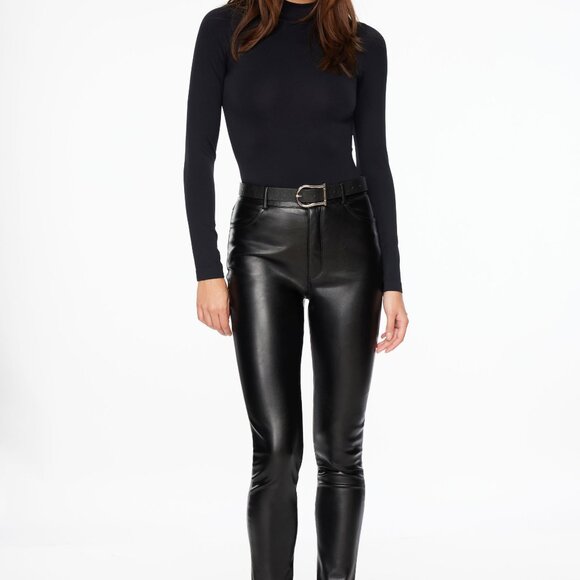 Faux Leather Skinny Pants - Picture 1 of 4